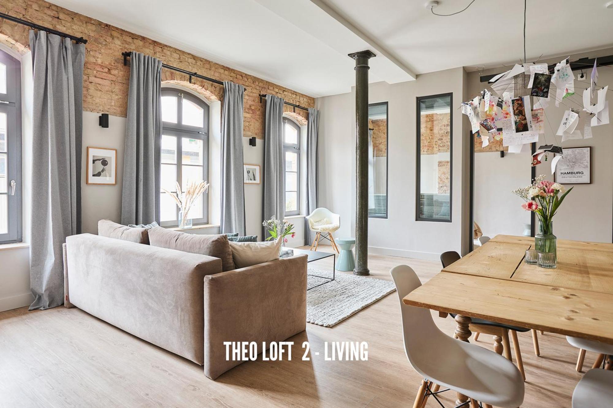 Apartament Theoloft Hamburg Zewnętrze zdjęcie