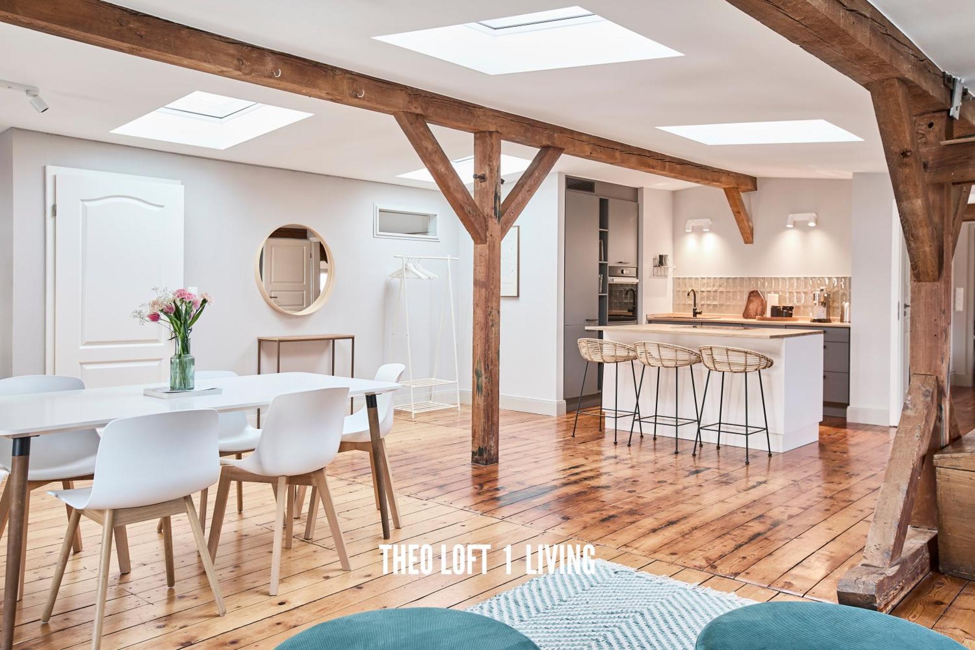 Apartament Theoloft Hamburg Zewnętrze zdjęcie