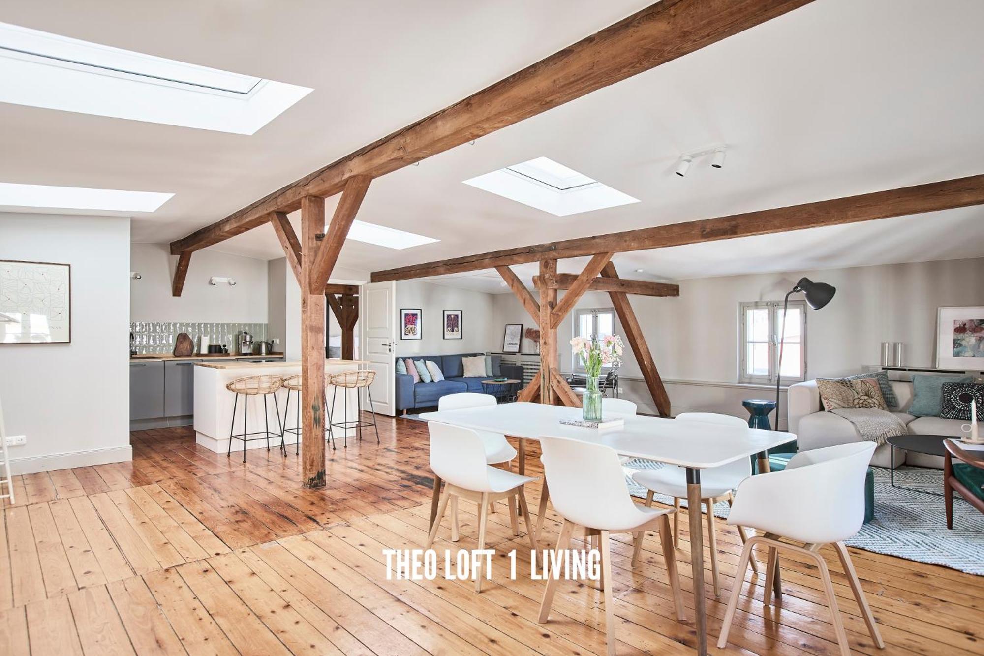 Apartament Theoloft Hamburg Zewnętrze zdjęcie